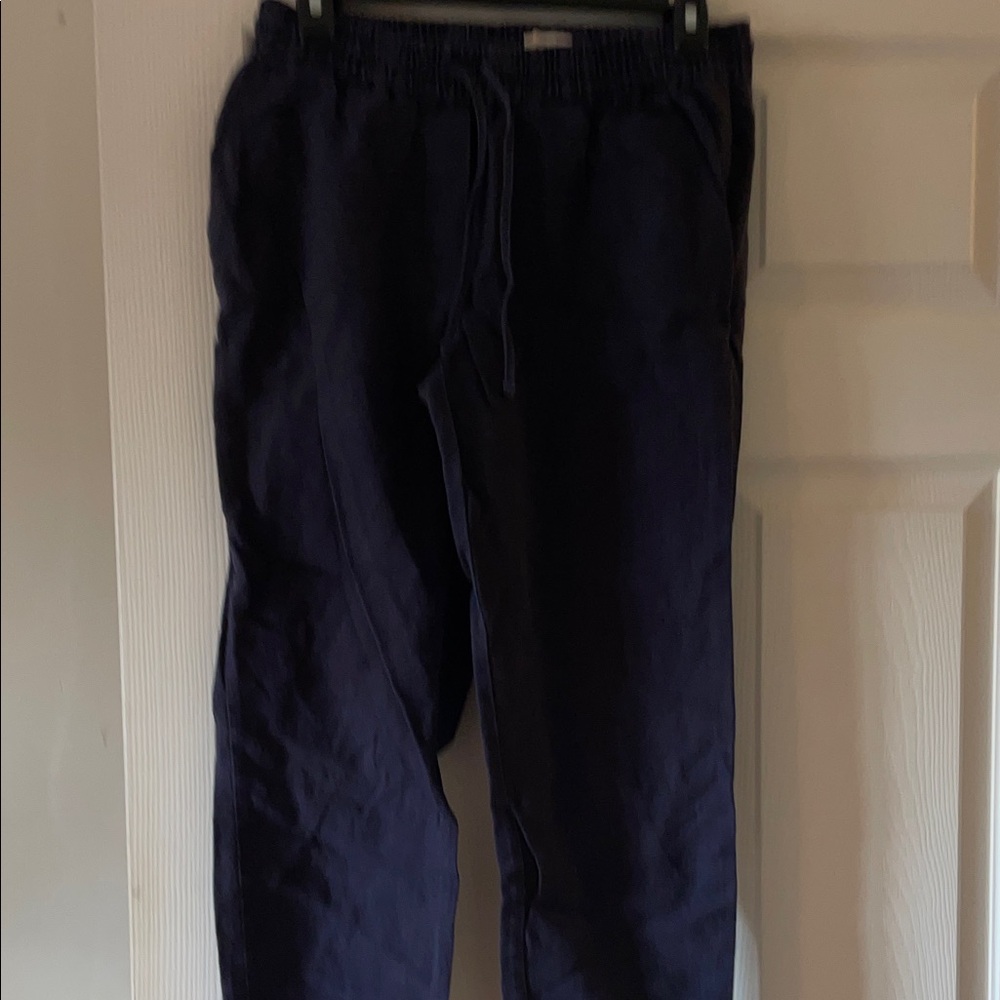 J. Crew Dark Blue Track Pants